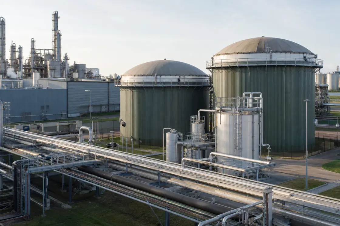 Industrial anaerobic treatment facility